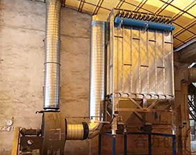 四会晶盛石英石粉尘收集处理工程