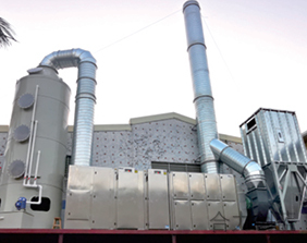 惠州三优聚碳塑料废气处理工程