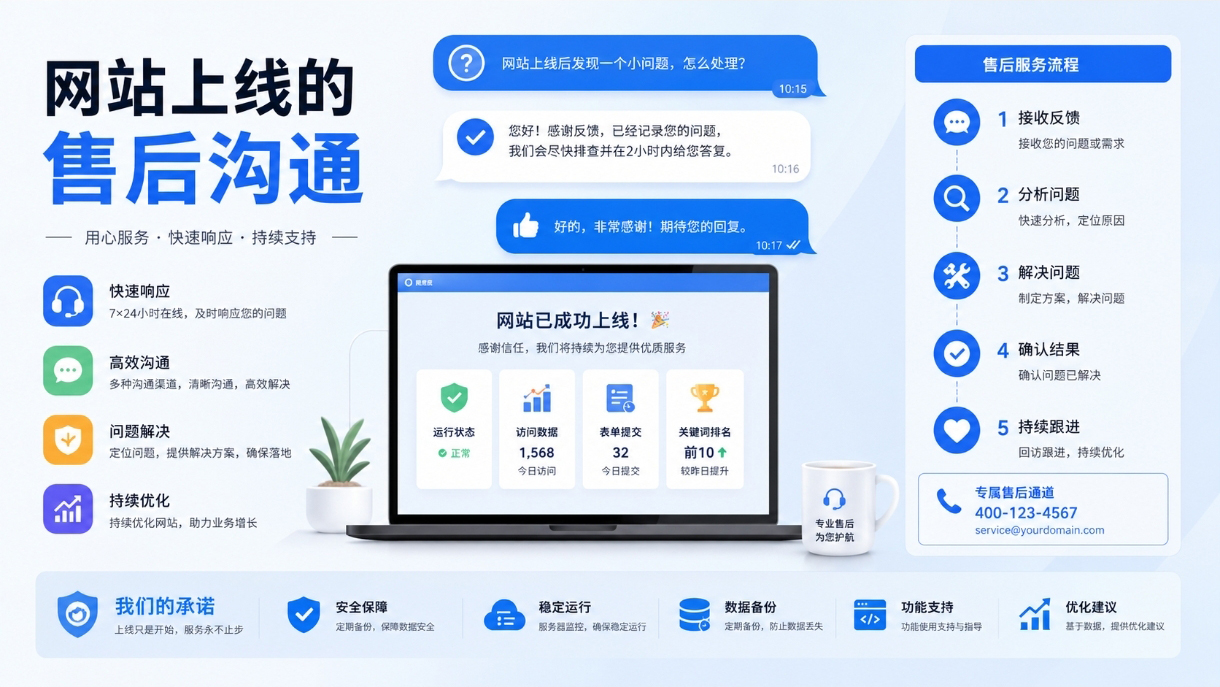 如何判断一家武汉网站建设公司的售后服务靠不靠谱？企业老板重点看这6点