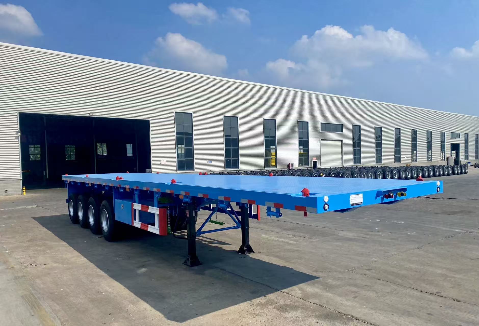 flatbed semi-trailer
