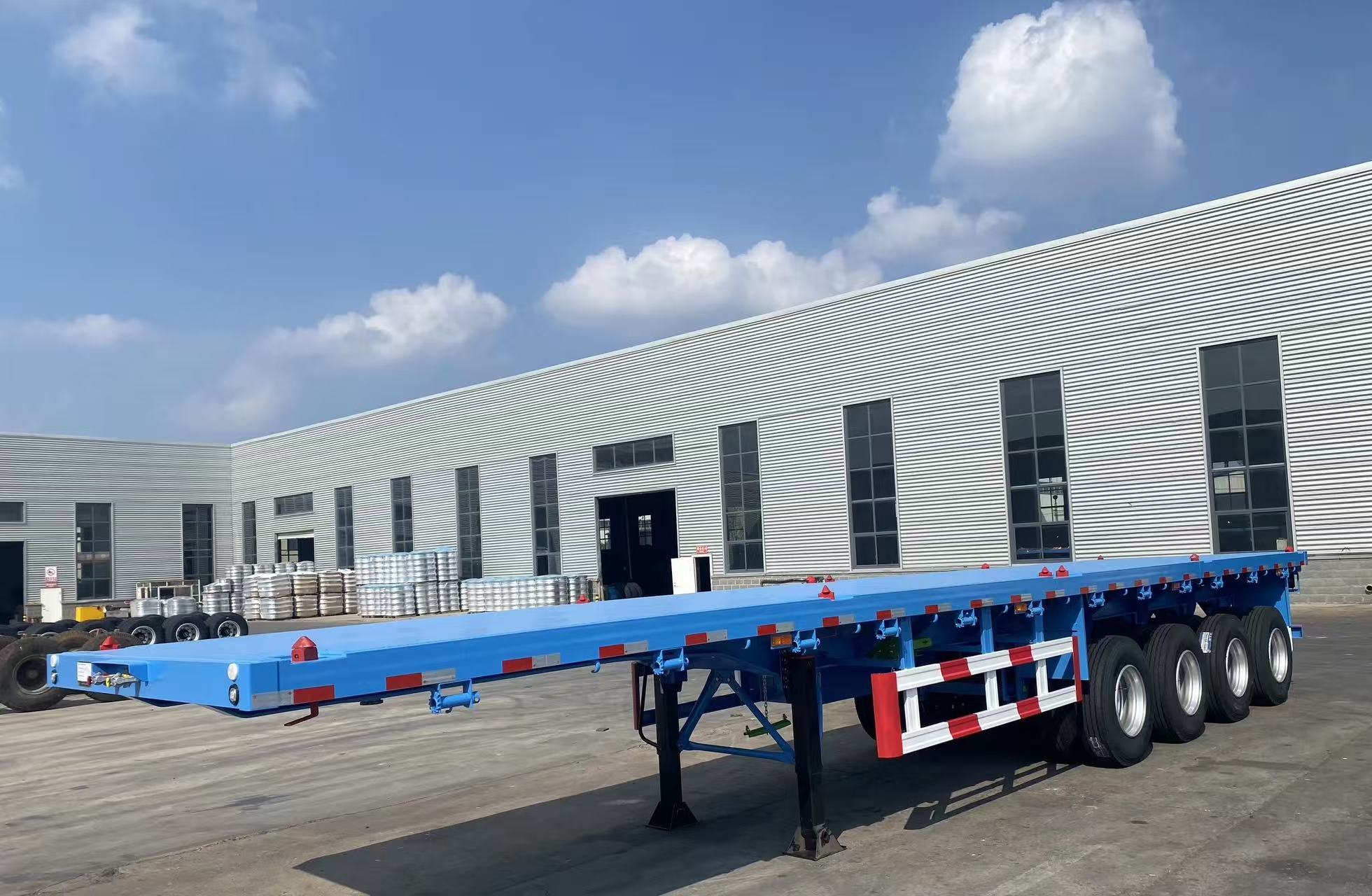 flatbed semi-trailer