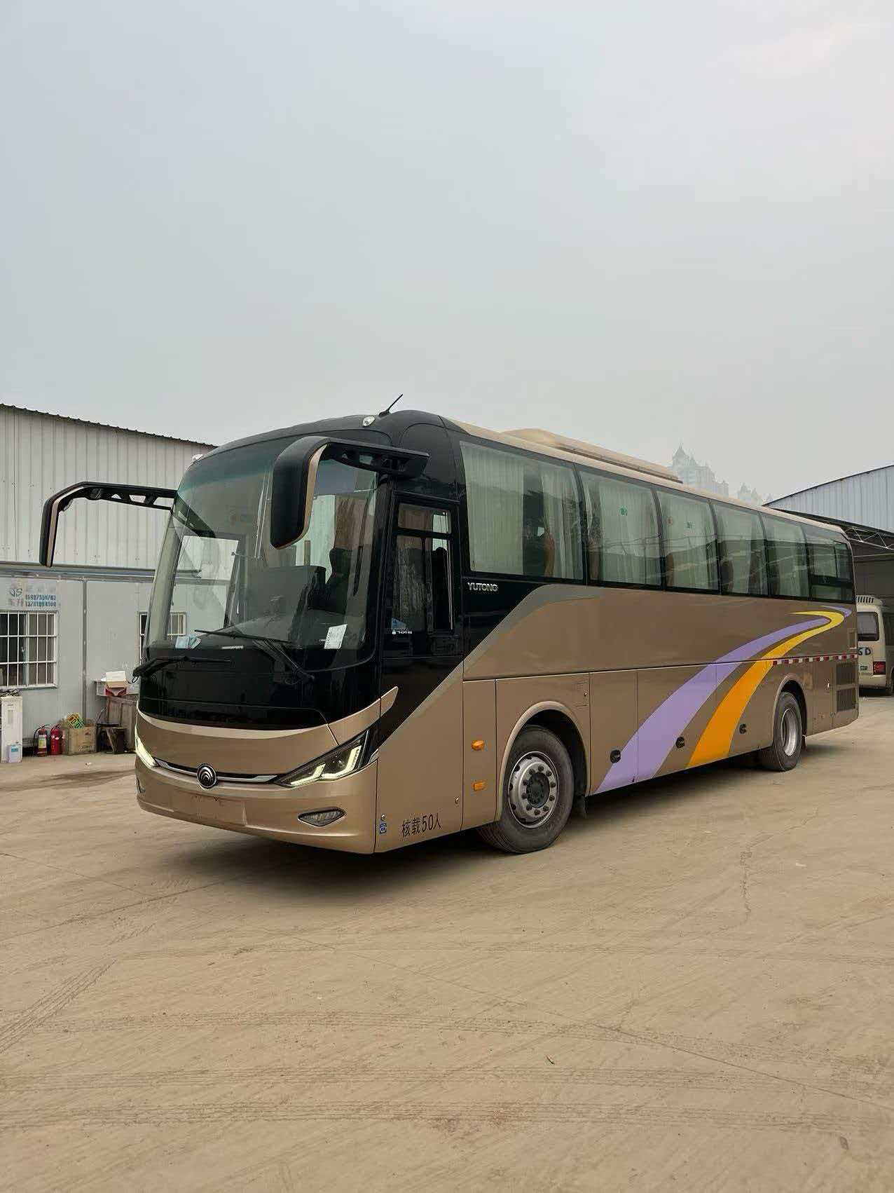 Yutong buses with 52 seats
