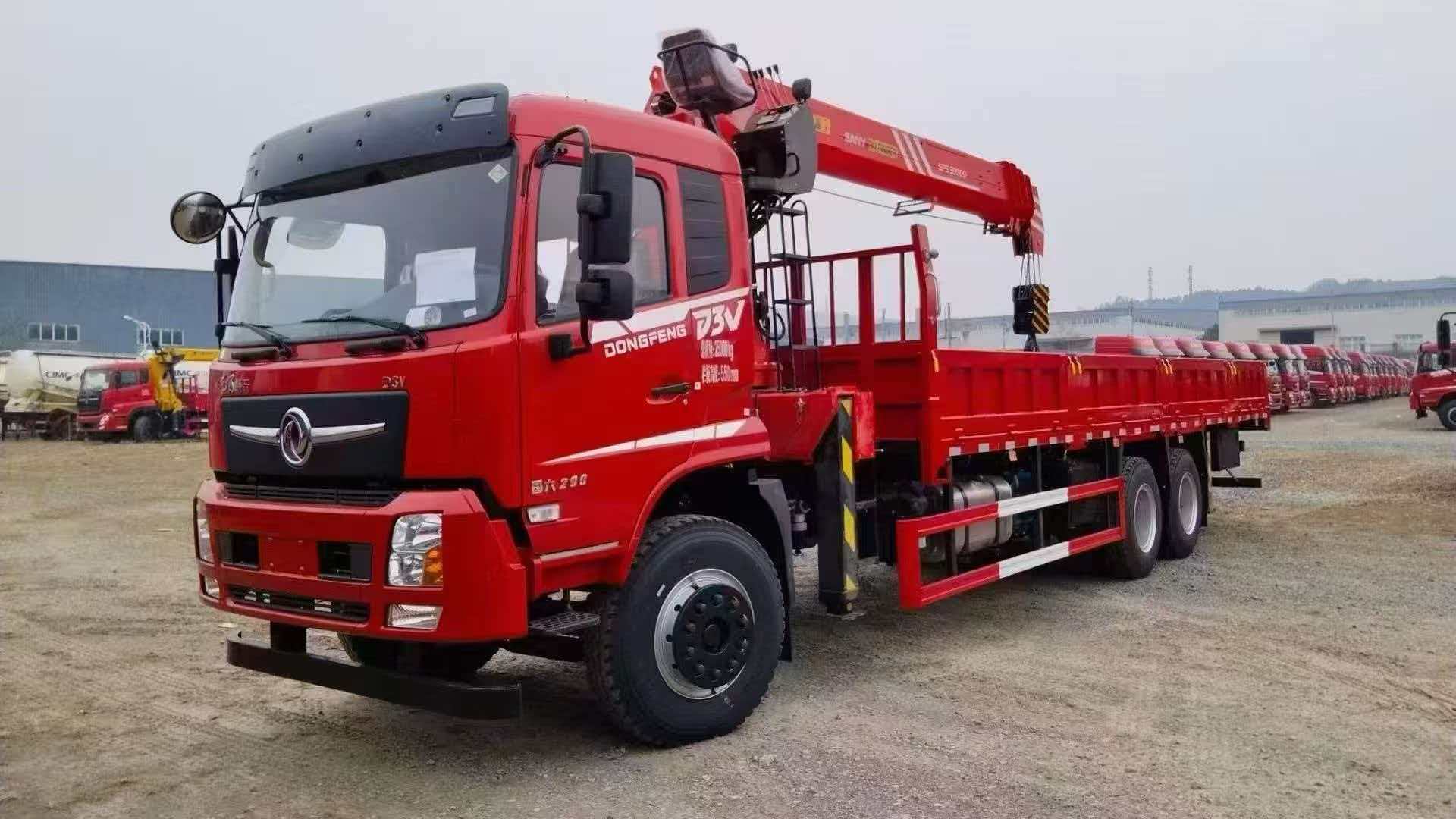 Truck-mounted crane