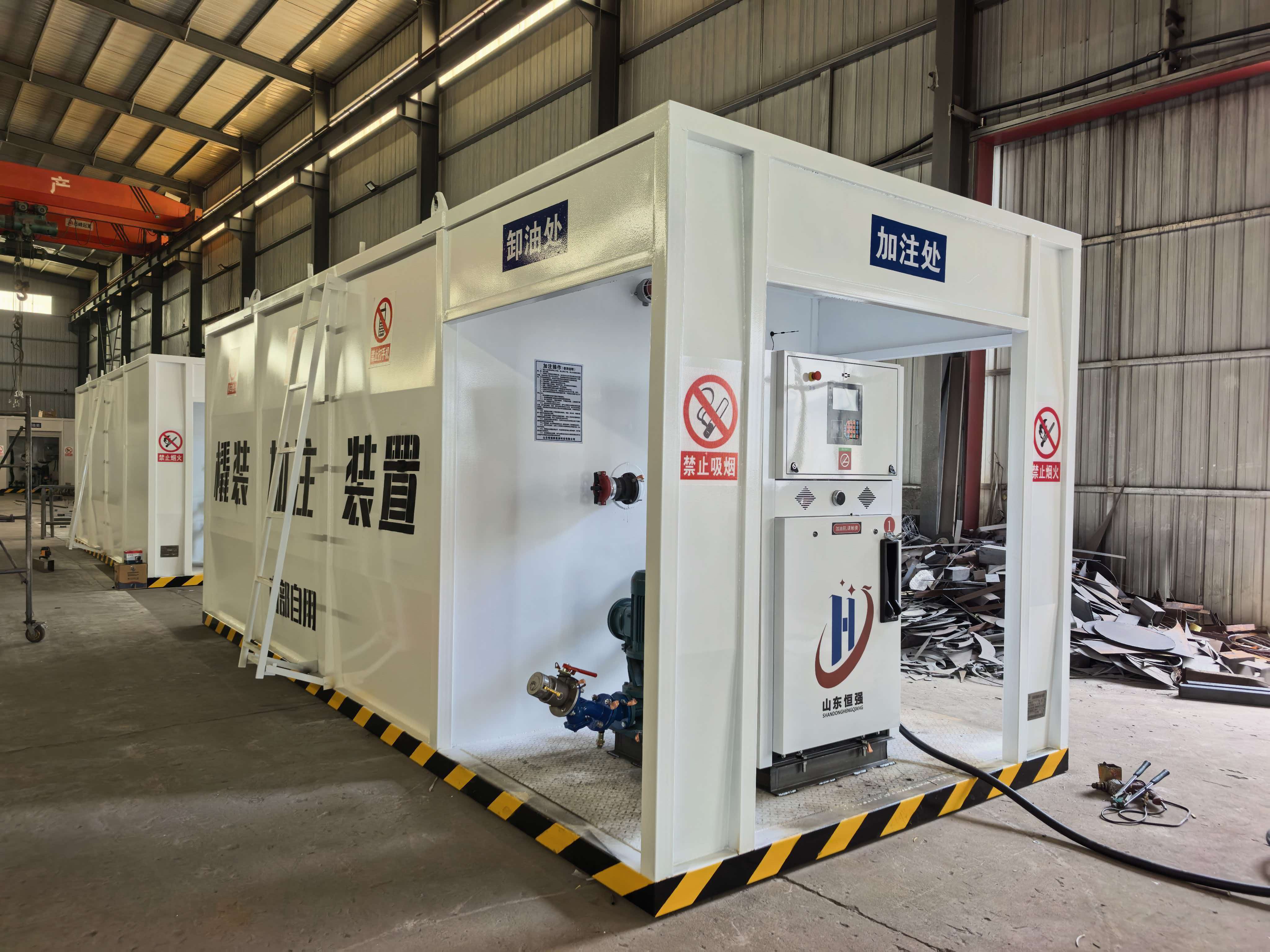 Fuel dispenser unit set