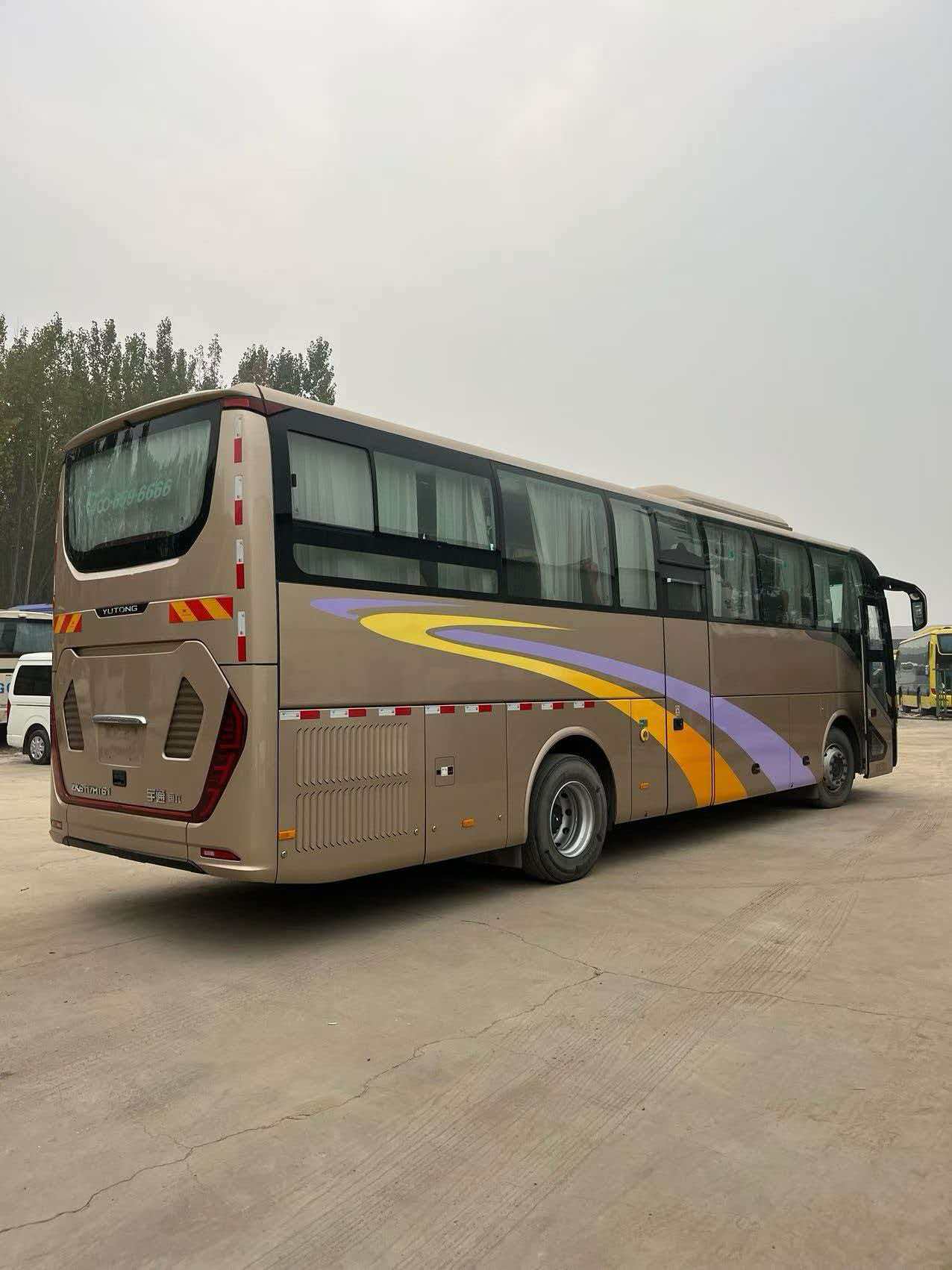 Yutong buses with 52 seats