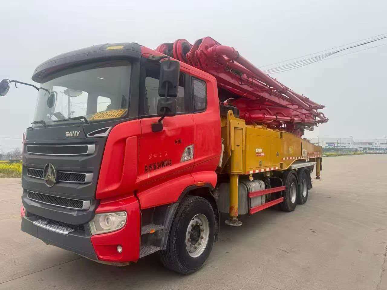 Sany chassis, Sany upper body 46 meters