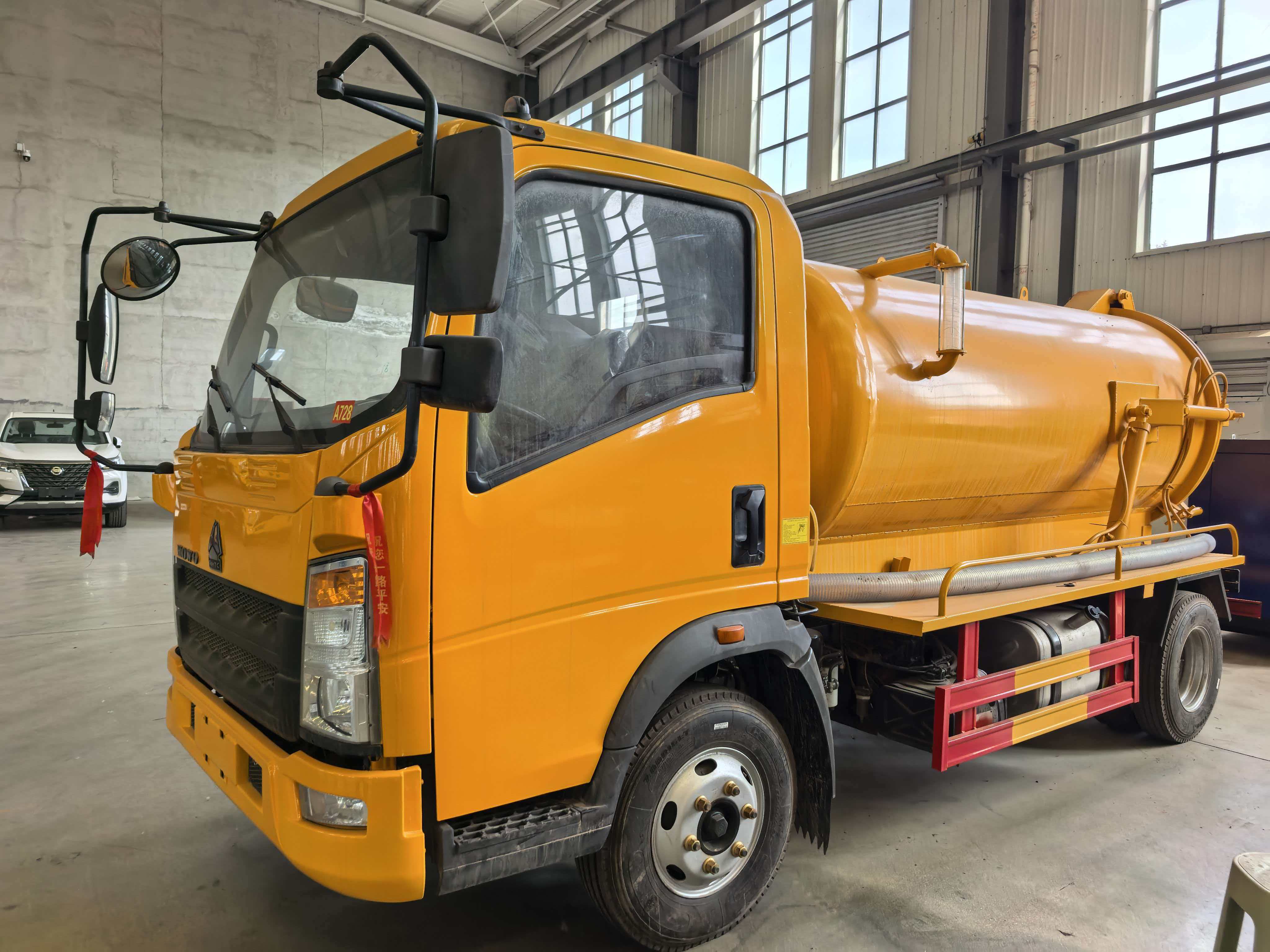 Sewage treatment truck