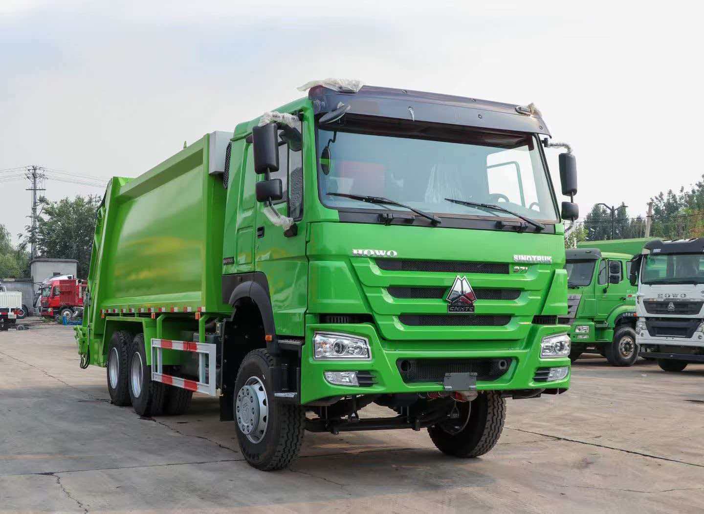 Howo 20 cubic meter garbage truck