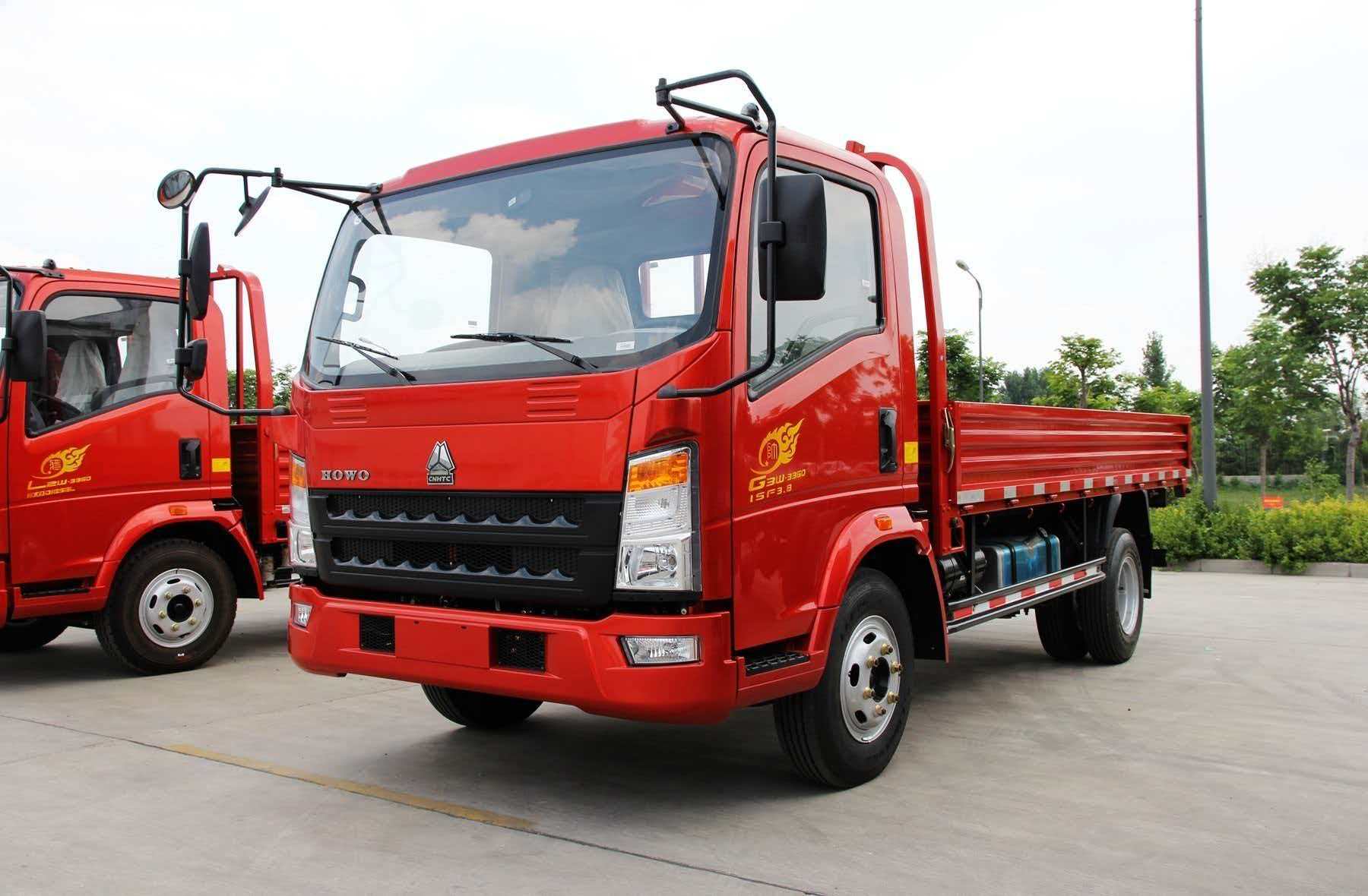 Howo mini light truck. Dump truck.