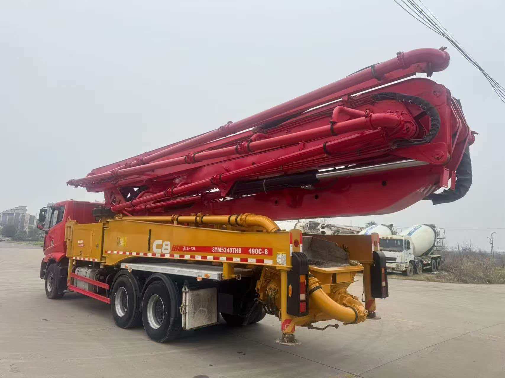 Sany chassis, Sany upper body 46 meters