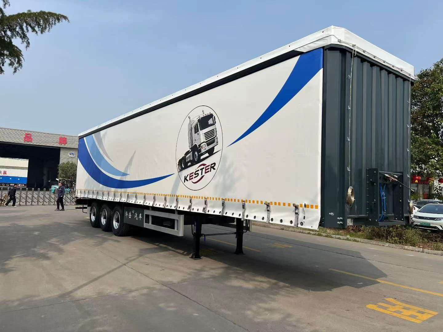 Curtain‑Sider Semi‑Trailer