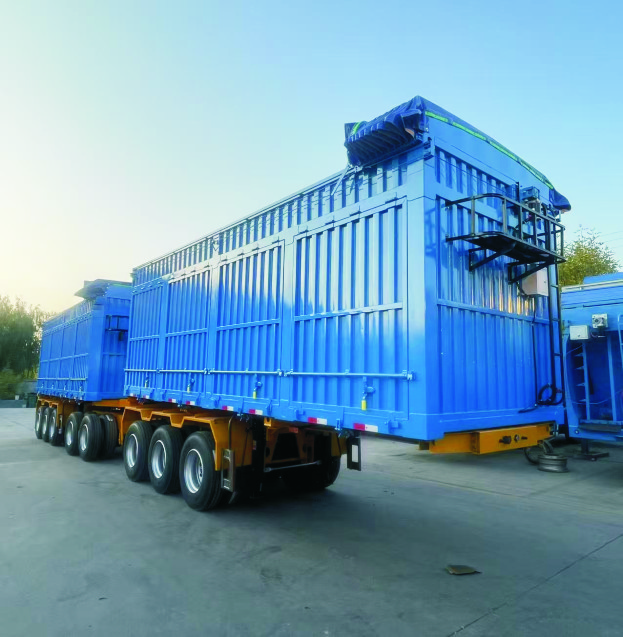 The half-trailer was in a sorry state.