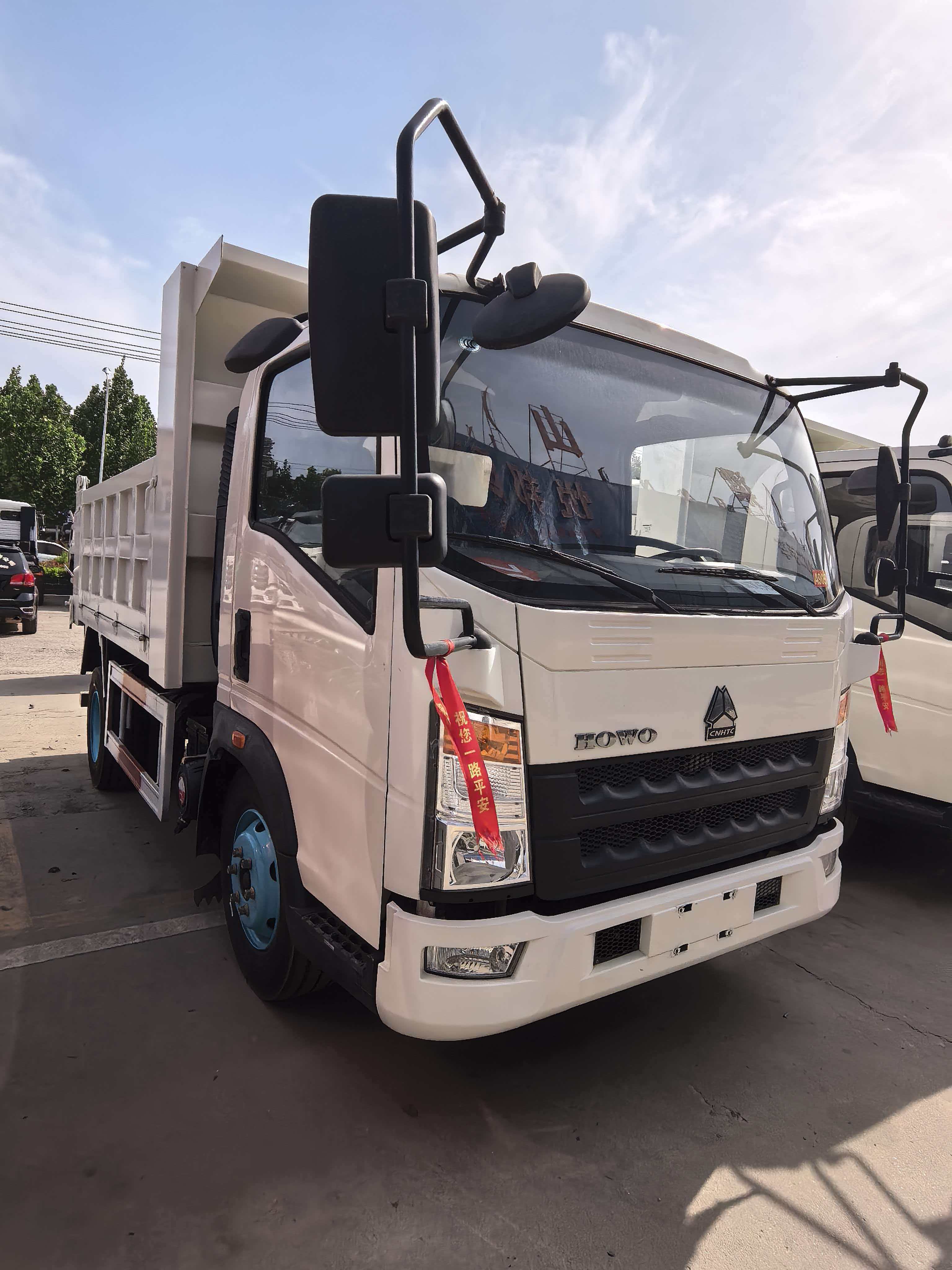 Howo mini light truck. Dump truck.