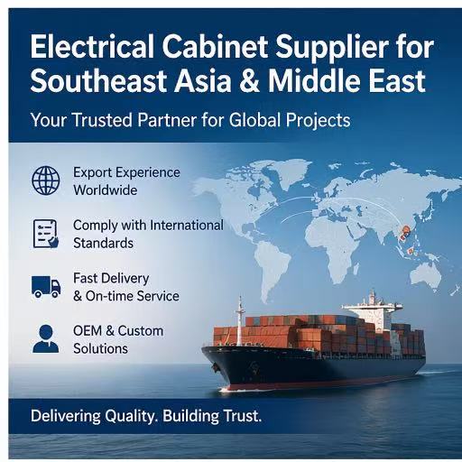 Electrical Cabinet Supplier for Southeast Asia and Middle East Projects