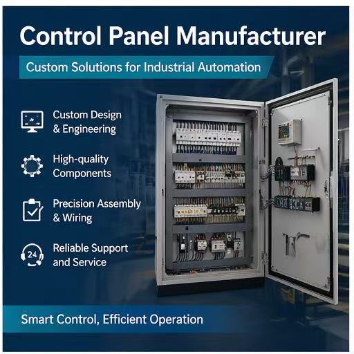 Control Panel Manufacturer: Custom Solutions for Automation and Industry