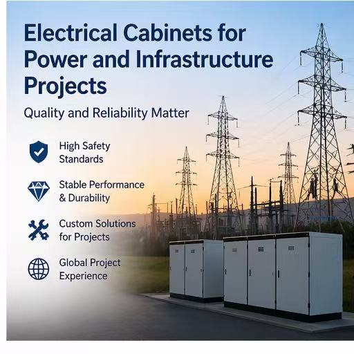 Electrical Cabinets for Power and Infrastructure Projects: Quality and Reliability Matter
