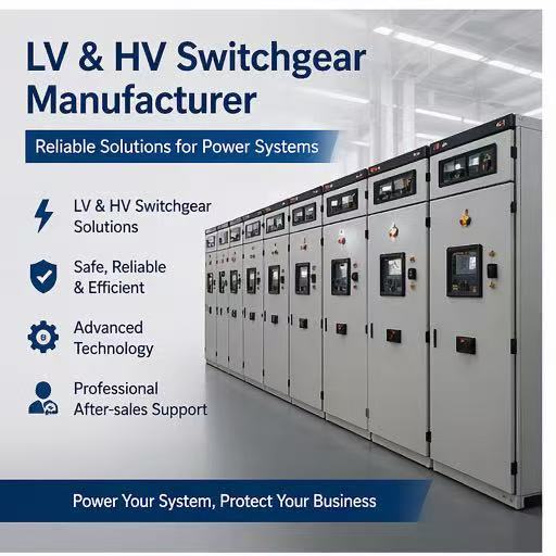 LV & HV Switchgear Manufacturer: Key Factors for Industrial and Power Projects