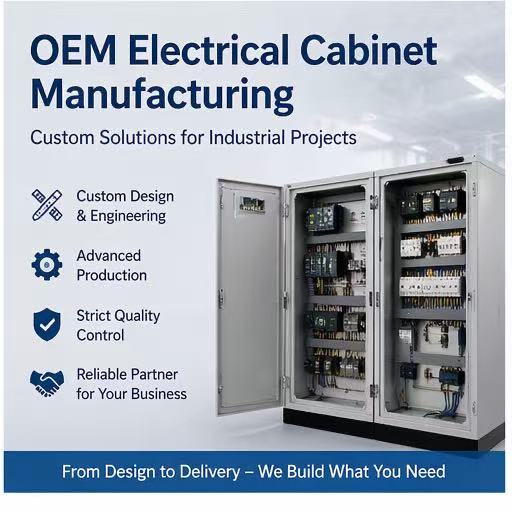 OEM Electrical Cabinet Manufacturing: Custom Solutions for Industrial Projects
