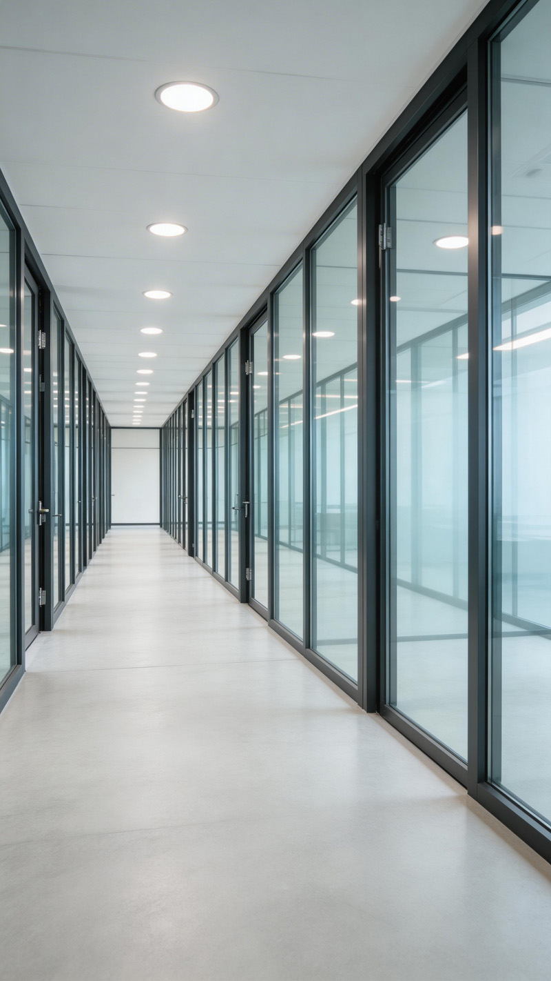 全钢防火玻璃隔断