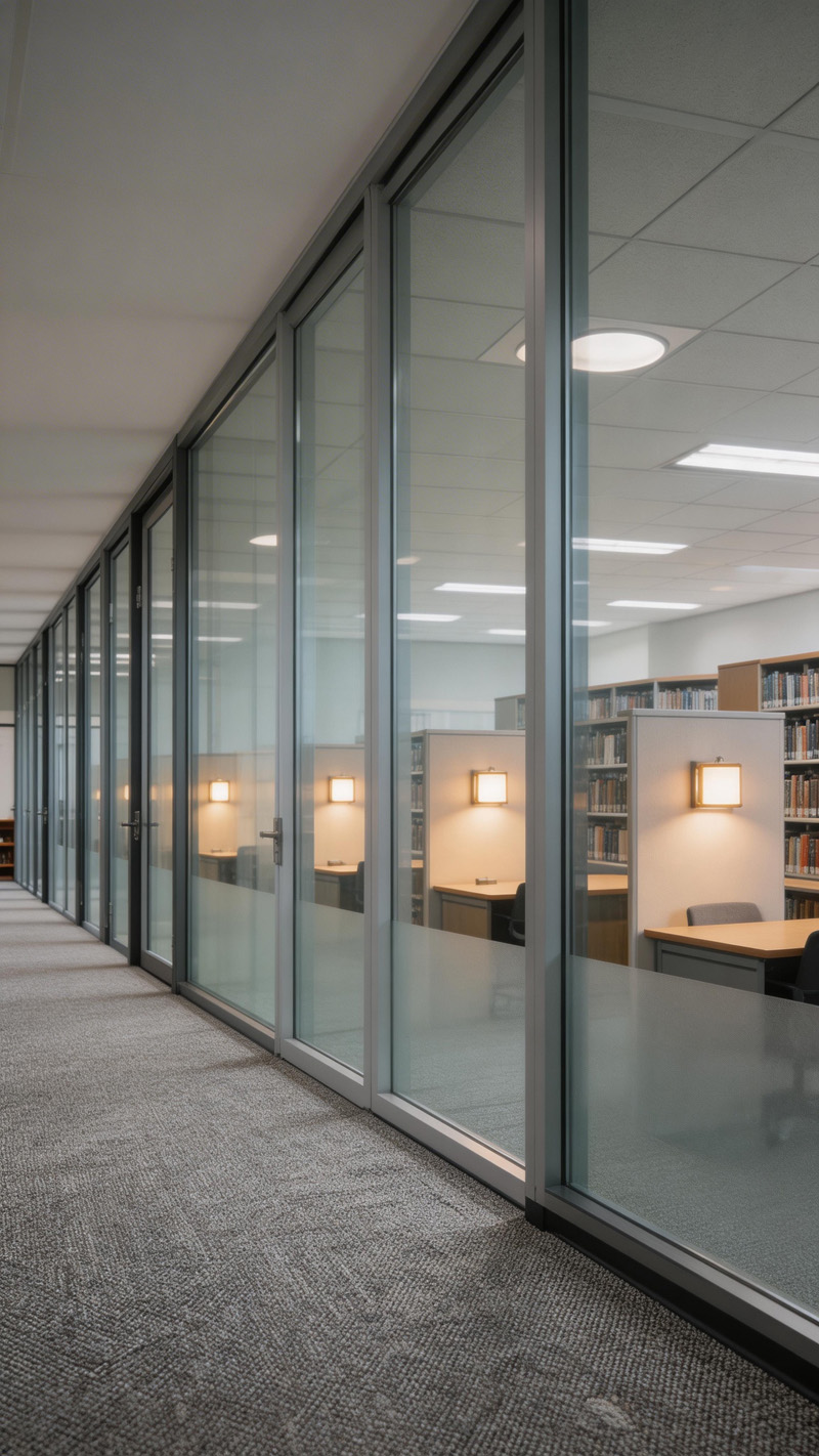 全钢防火玻璃隔断的核心性能与标准