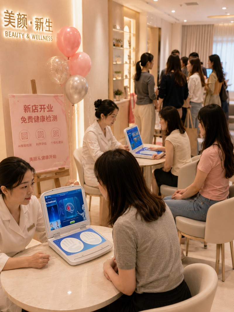 美业门店数字化升级 智能健康设备提升客户体验质感