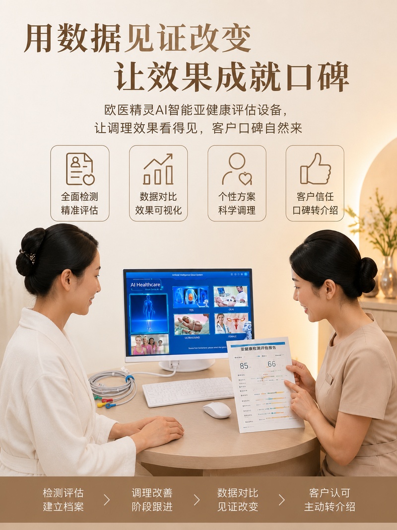 大健康经销商如何布局智能检测设备 抢占实体门店刚需市场