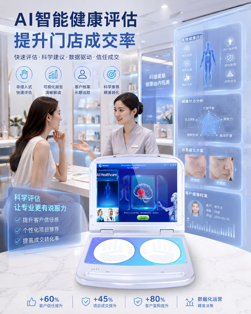 AI健康评估提升门店成交率