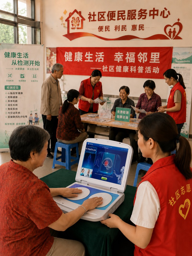 欧医精灵助力康养门店打造数据化健康服务新模式