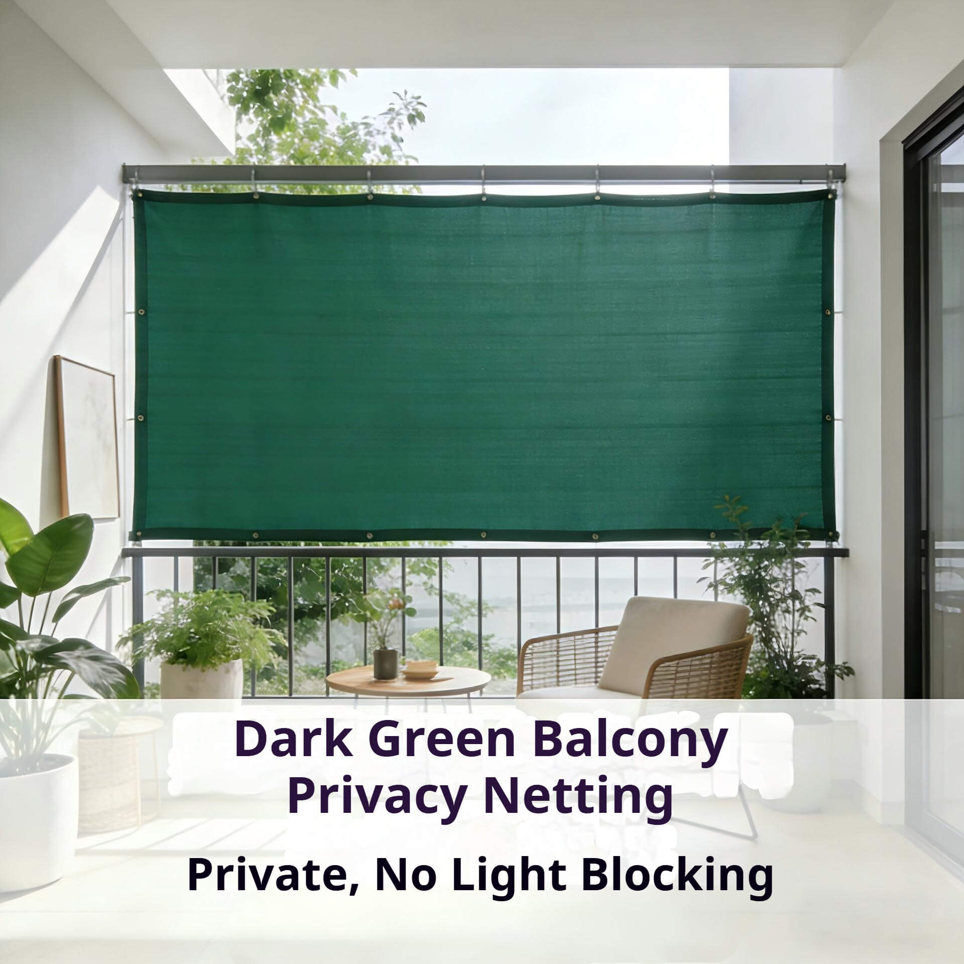 Dark Green Shade Net