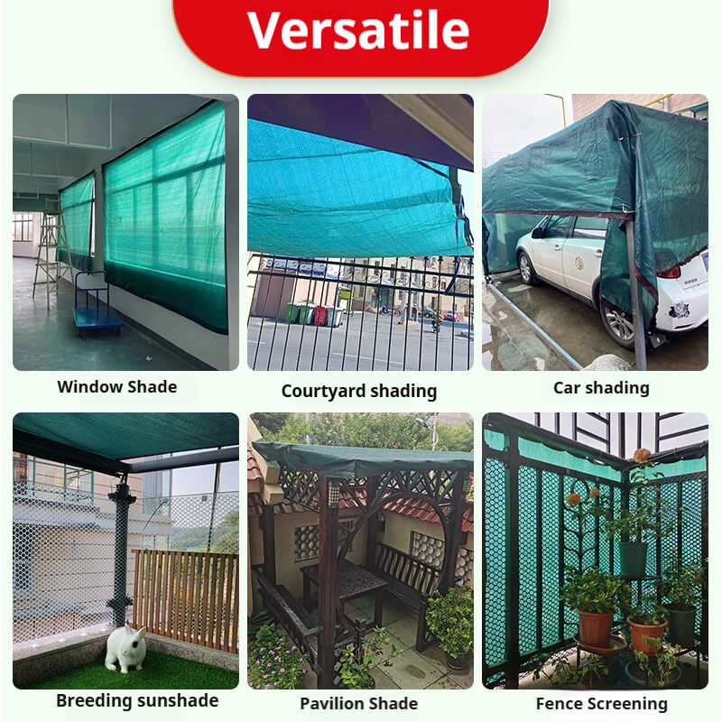 Dark Green Shade Net