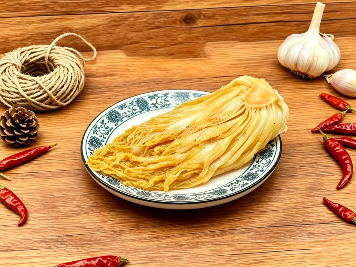 清洗泡菜