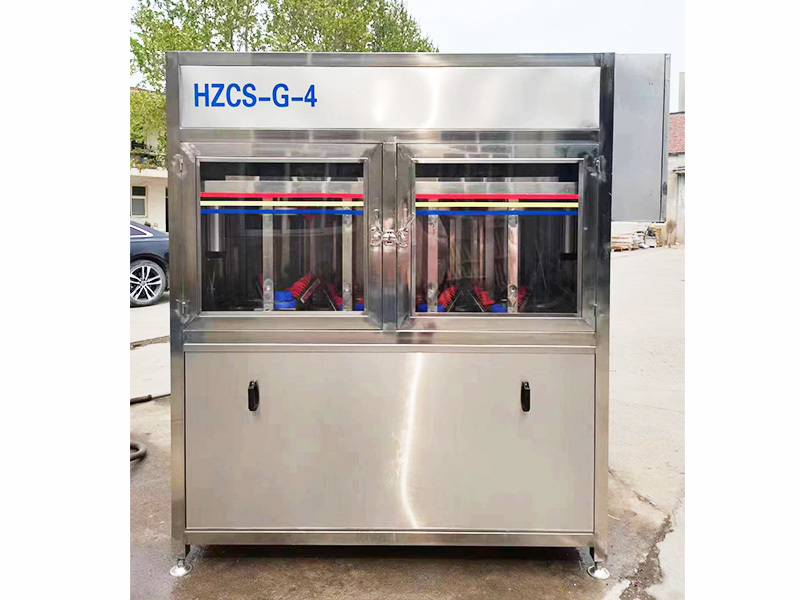 线下四工位高压刷桶机