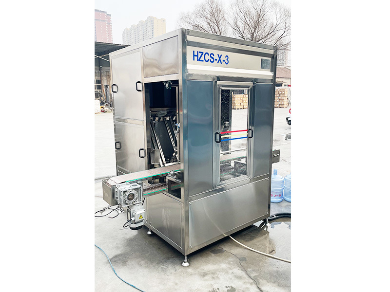 全自动三工位高压刷桶机