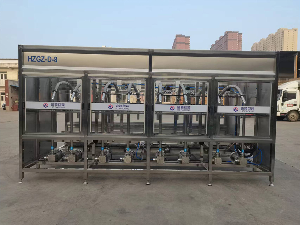 八头果汁灌装机