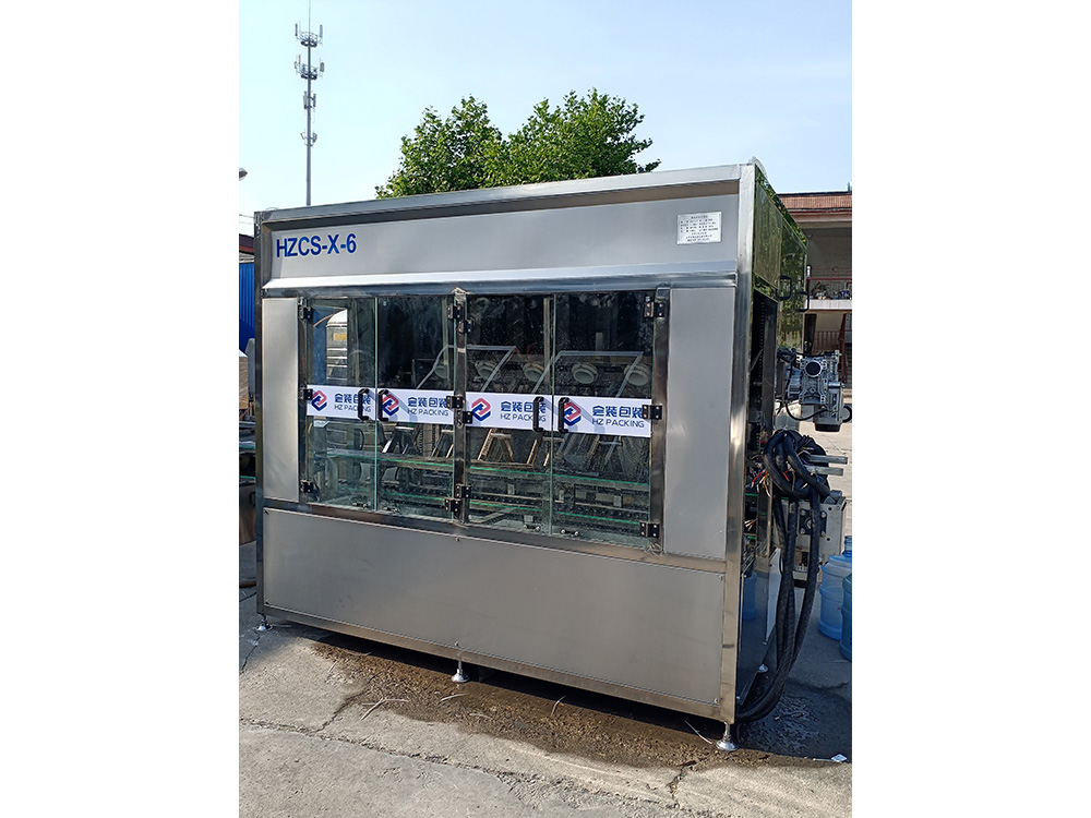 全自动六工位高压刷桶机