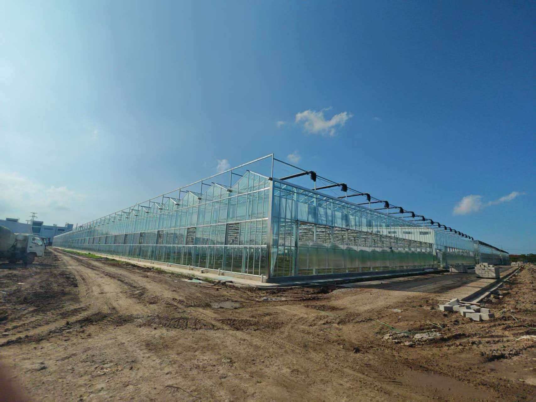 上海崇明玻璃温室