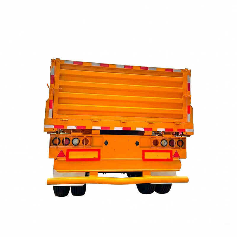 OEM Tri-Axle Drop-Side Wall Semi-Trailer | Bulk Cargo Transport