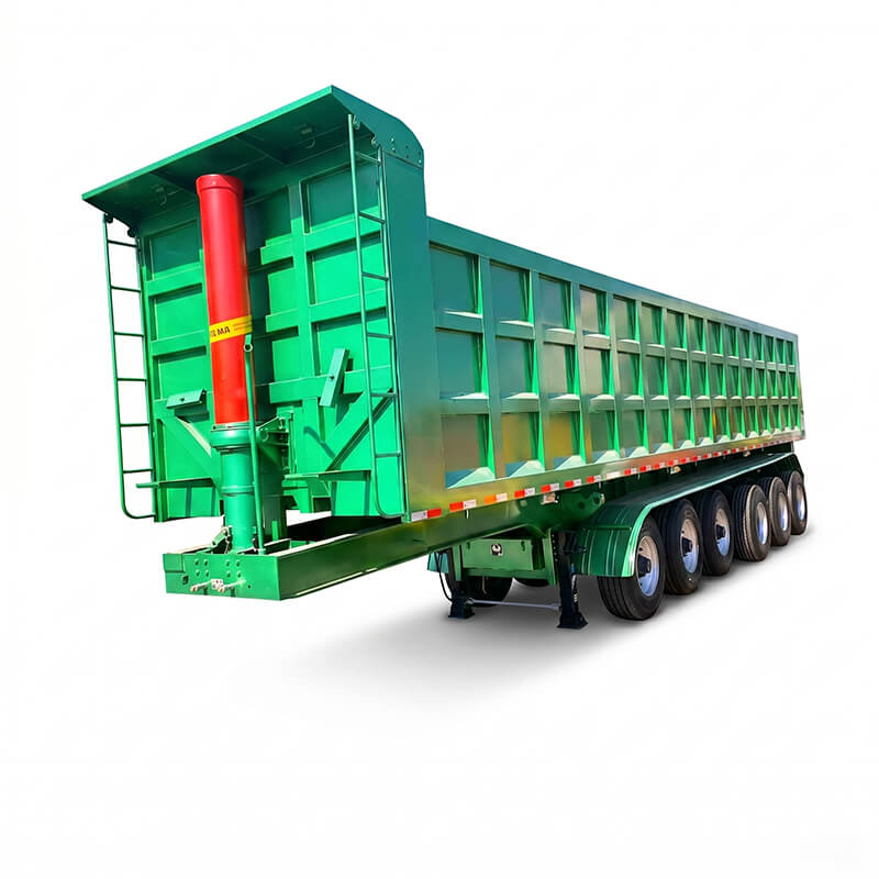 OEM Heavy-Duty Hydraulic Tipper Semi-Trailer | Aggregate Hauler