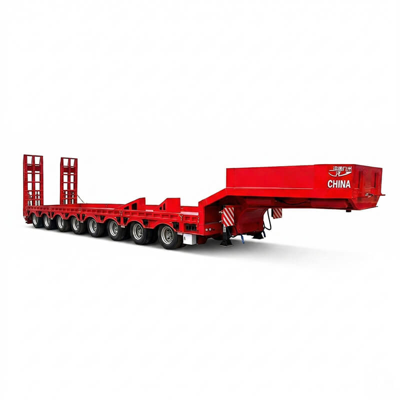 OEM Heavy-Duty Low-Bed Semi-Trailer (Lowboy) | Machinery Transport