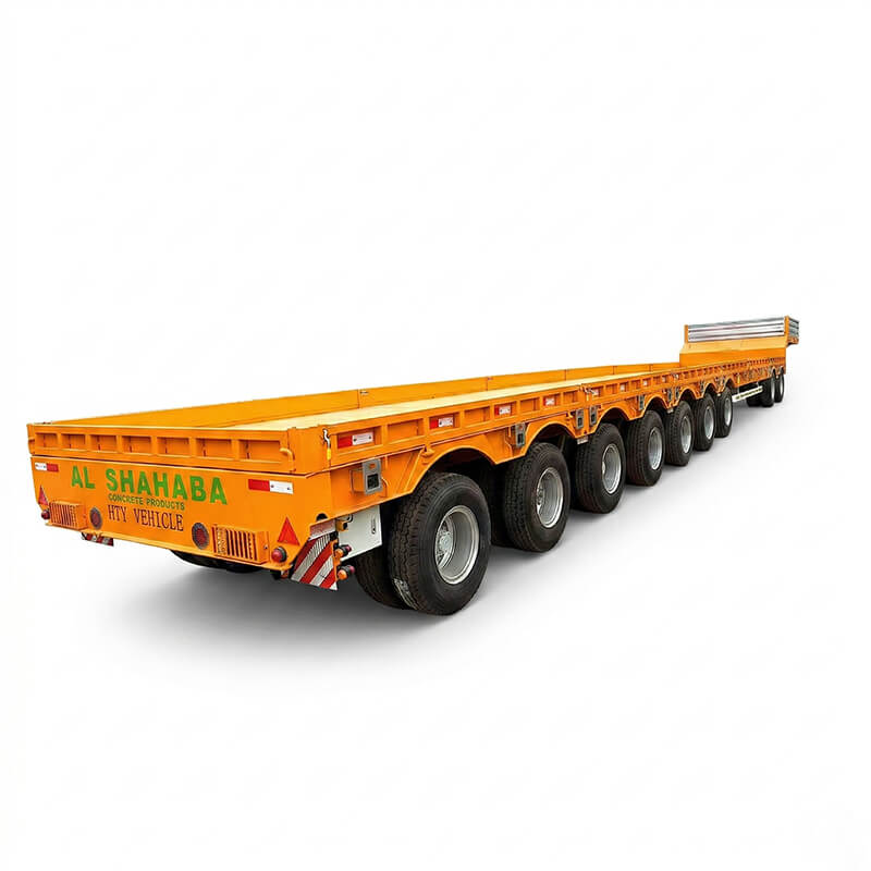 OEM Heavy-Duty Low-Bed Semi-Trailer (Lowboy) | Machinery Transport