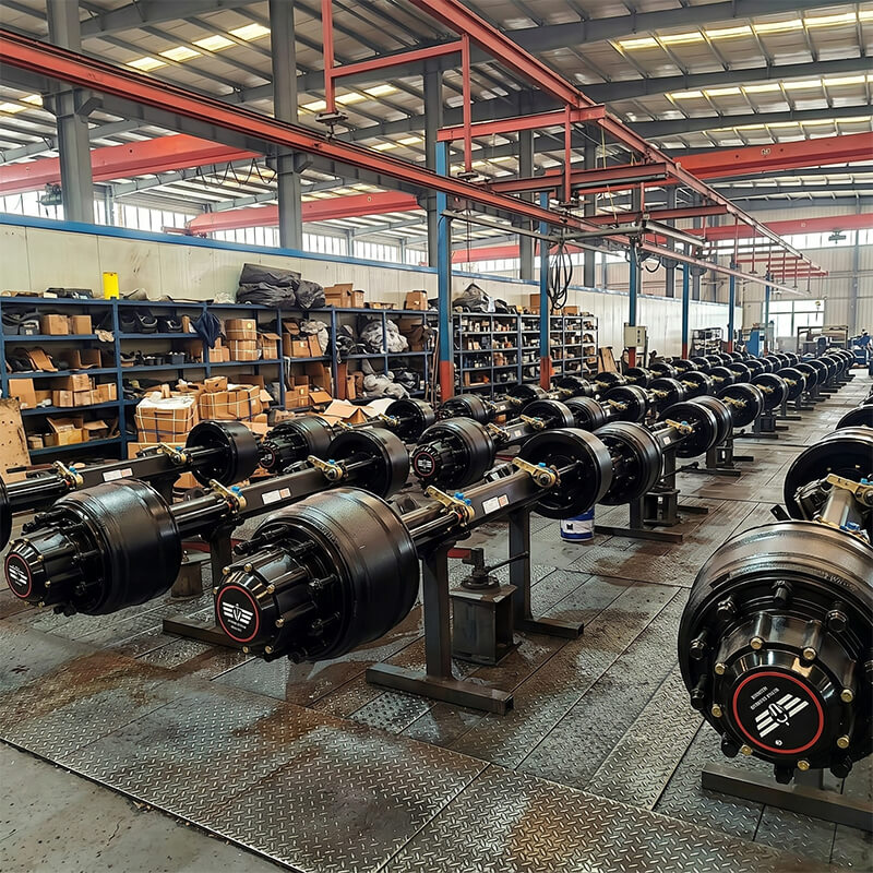 OEM Heavy-Duty Semi-Trailer Axle | Commercial Trailer Components