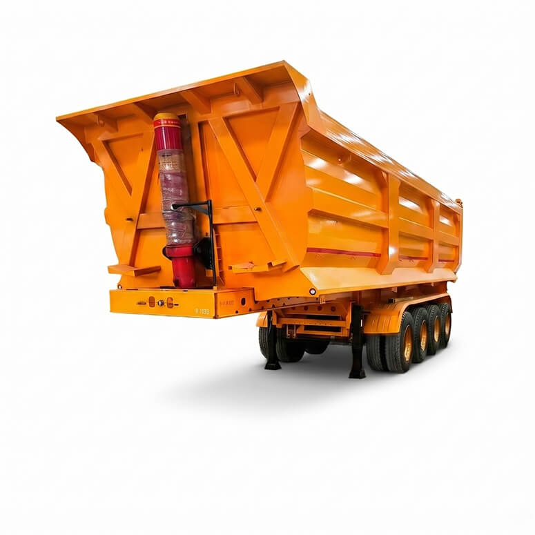 OEM Heavy-Duty Hydraulic Tipper Semi-Trailer | Aggregate Hauler