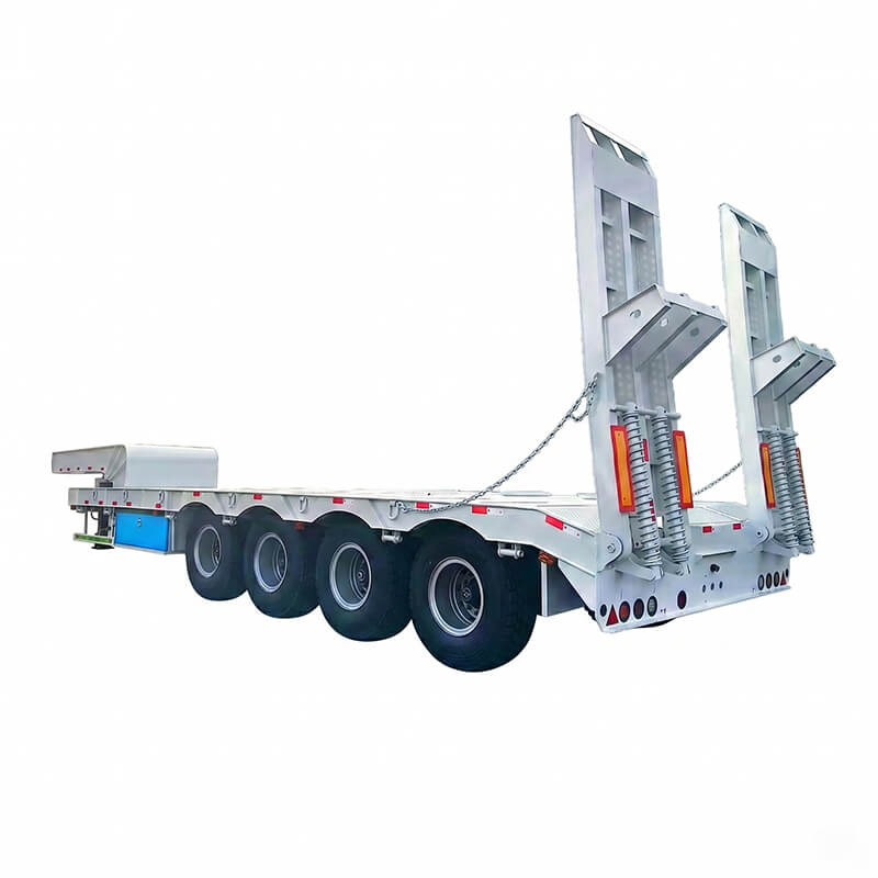 OEM Heavy-Duty Low-Bed Semi-Trailer (Lowboy) | Machinery Transport
