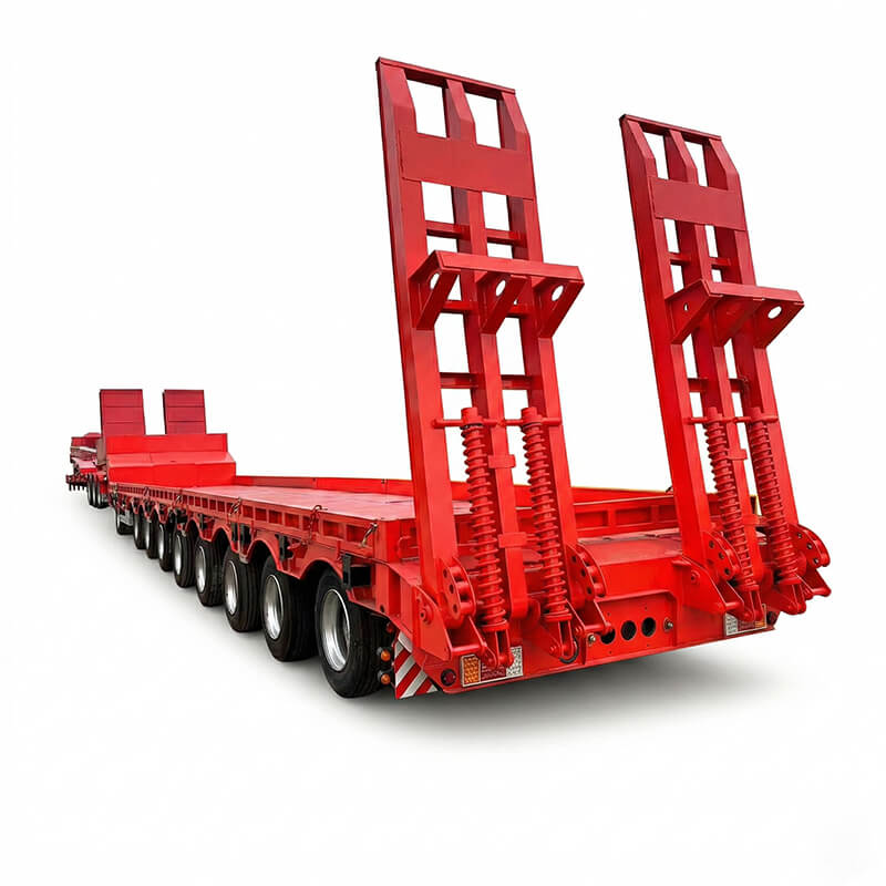 OEM Heavy-Duty Low-Bed Semi-Trailer (Lowboy) | Machinery Transport