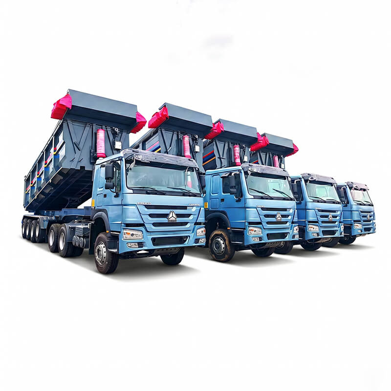 OEM Heavy-Duty Hydraulic Tipper Semi-Trailer | Aggregate Hauler