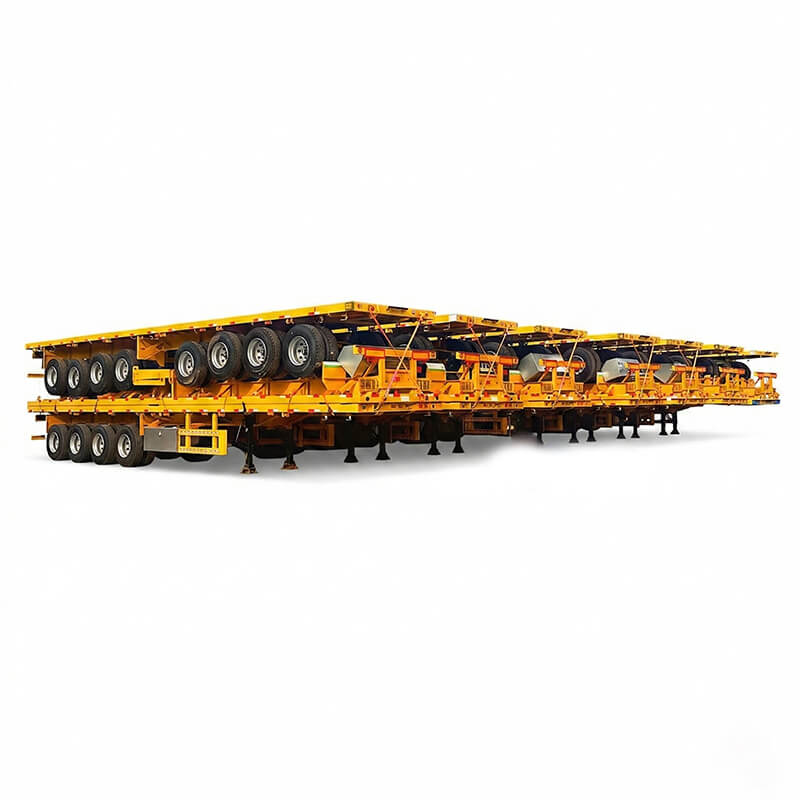 OEM 3-Axle 40ft Container Flatbed Semi-Trailer | Direct Manufacturer