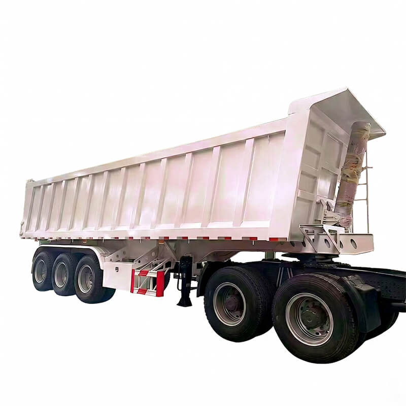 OEM Heavy-Duty Hydraulic Tipper Semi-Trailer | Aggregate Hauler