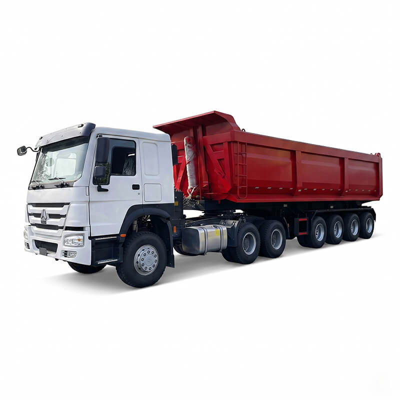 OEM Heavy-Duty Hydraulic Tipper Semi-Trailer | Aggregate Hauler