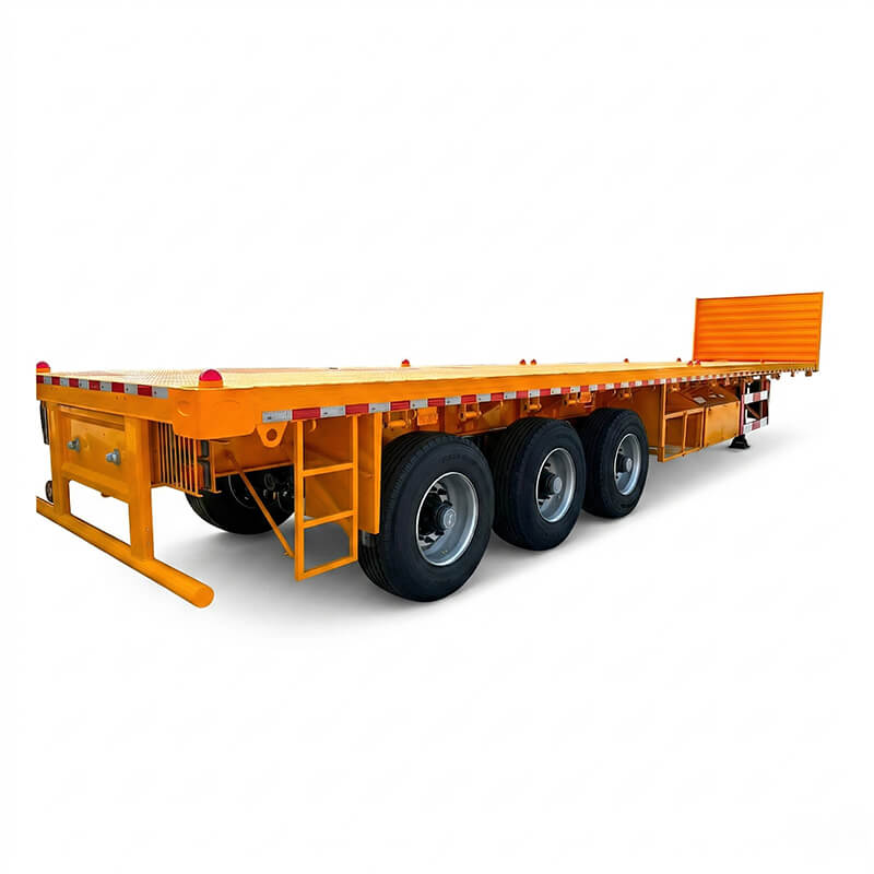 OEM 3-Axle 40ft Container Flatbed Semi-Trailer | Direct Manufacturer