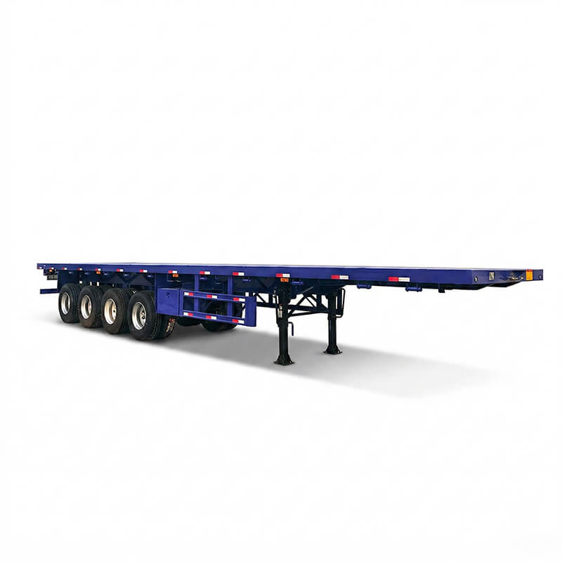 OEM 3-Axle 40ft Container Flatbed Semi-Trailer | Direct Manufacturer